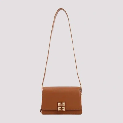 Givenchy 4g Crossbody Leather Bag In Tan