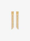 Givenchy 4g Crystal Earrings In Metal With Crystals In Multicolor