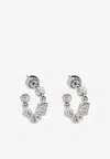 Givenchy Ring Earrings In Silver