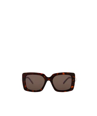Givenchy 4g Crystal Sunglasses In Brown