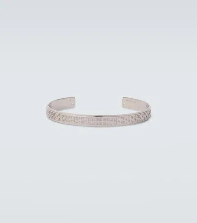 Givenchy 4g Cuff Bracelet In Silver