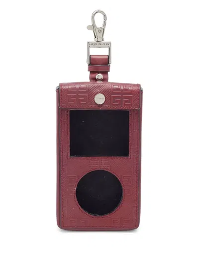 Pre-owned Givenchy 4g-debossed Ipod Case