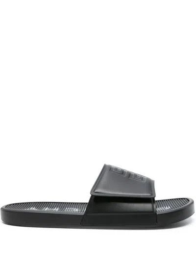 GIVENCHY 4G-DEBOSSED SLIDES