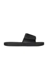 Givenchy Slide Scratch Flat Sandal In Black
