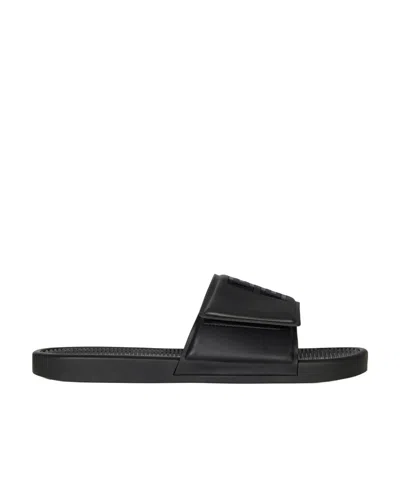 GIVENCHY GIVENCHY 4G EMBLEM FLAT SANDALS