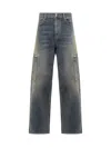 GIVENCHY GIVENCHY 4G DENIM CARGO JEANS