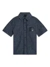 Givenchy 4g Denim Shirt In Blau