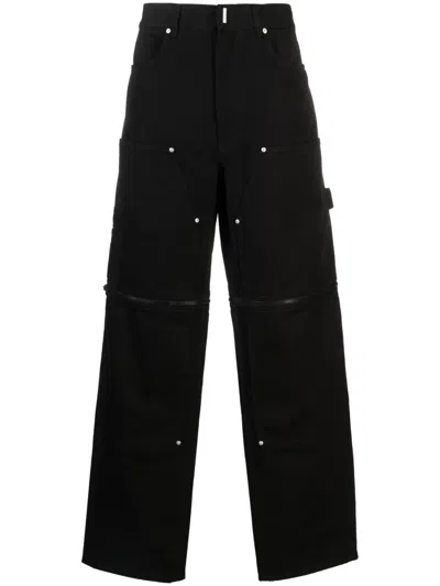 Givenchy Black Studded Jeans In Multicolor