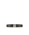Givenchy 4g Double-sided Belt In Black
