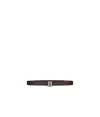 Givenchy 4g Double-sided Belt In Black