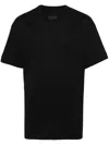 Givenchy Signature Logo Crewneck T-shirt In Black