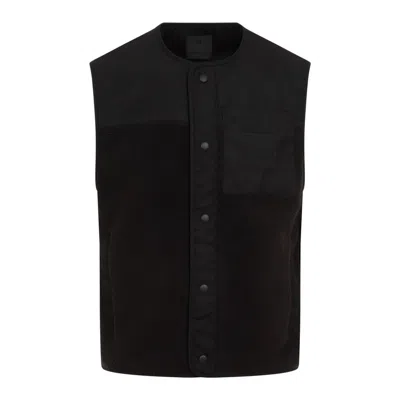 Givenchy 4g Emblem Waistcoat In Black