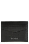 GIVENCHY GIVENCHY 4G EMBOSSED CALFSKIN CARD HOLDER