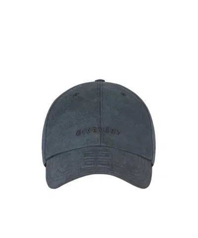 Givenchy 4g Embroidered Baseball Cap In Black