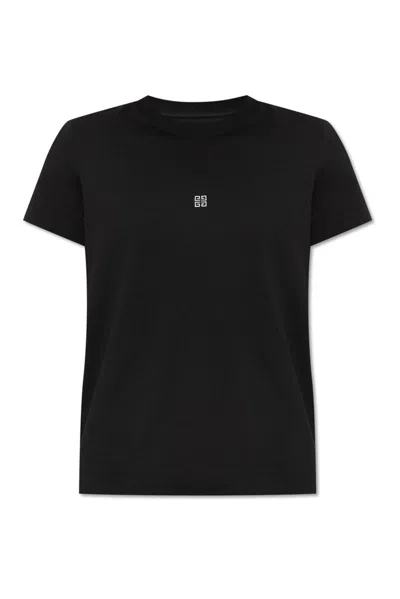 GIVENCHY GIVENCHY 4G EMBROIDERED CREWNECK T