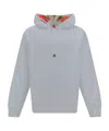 Givenchy 4g Embroidered Drawstring Hoodie In White
