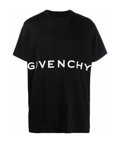 GIVENCHY GIVENCHY 4G EMBROIDERED OVERSIZED T-SHIRT