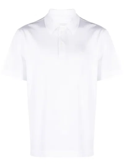 Givenchy Logo Embroidery Polo Shirt In White