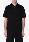 Givenchy 4g Embroidered Short-sleeved Polo Shirt In Black