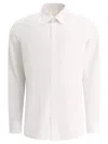 GIVENCHY GIVENCHY "4G" EMBROIDERED POPLIN SHIRT