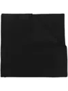 Givenchy Black 4g Jacquard Logo Scarf In Schwarz