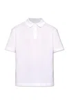 Givenchy 4g Embroidered Short-sleeved Polo Shirt In White