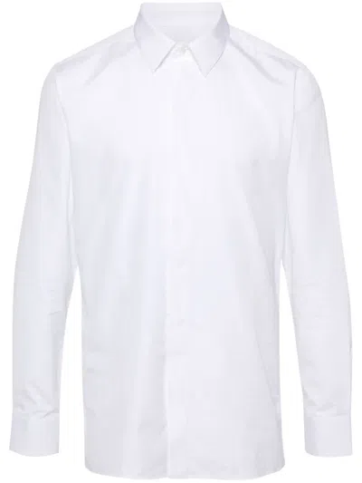 Givenchy Hemd Mit 4g-stickerei In Weiss