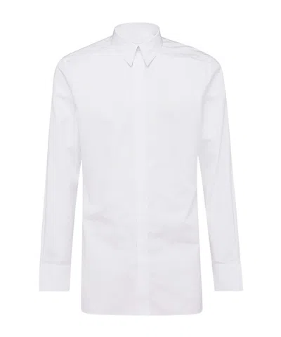GIVENCHY GIVENCHY 4G EMBROIDERED LONG-SLEEVED SHIRT