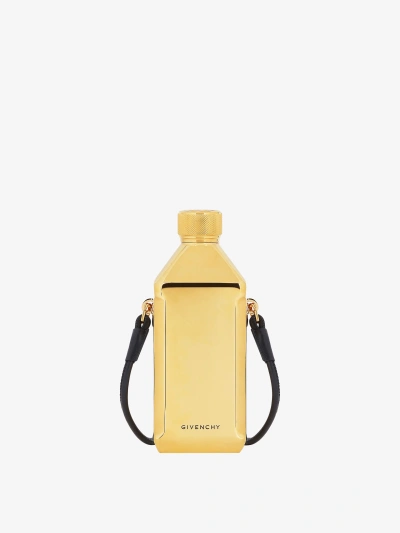 Givenchy 4g Flask With Strap In Gold