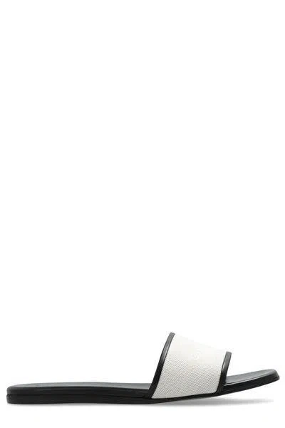 Givenchy Beige 4g Flat Sandals In 257-natural Beige