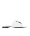 Givenchy 4g Flat Sandals In White