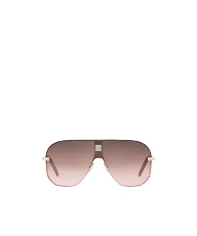 Givenchy 4g Full-frame Sunglasses In Brown/gold