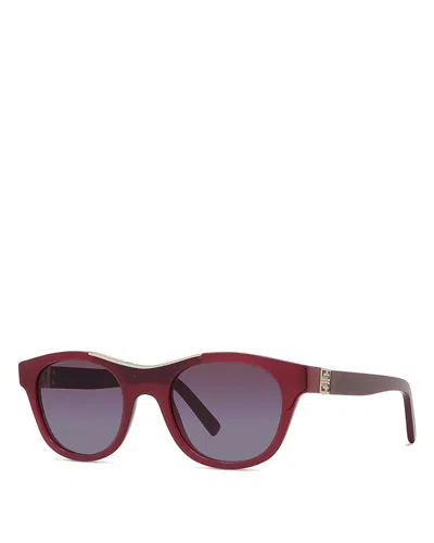 Givenchy 4g Geometric Sunglasses, 50mm In Brown