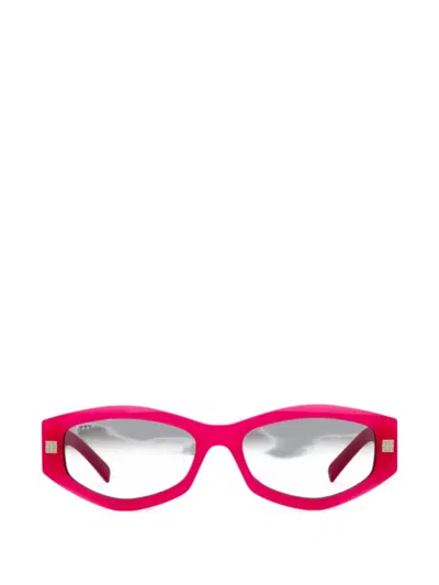 Givenchy 4g Geometric-frame Sunglasses In Pink