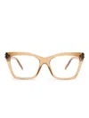Givenchy Eyewear Square-frame Glasses In 中性色
