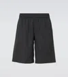 Givenchy Bermuda Shorts With Elastic Waistband And Back Pocket In Black