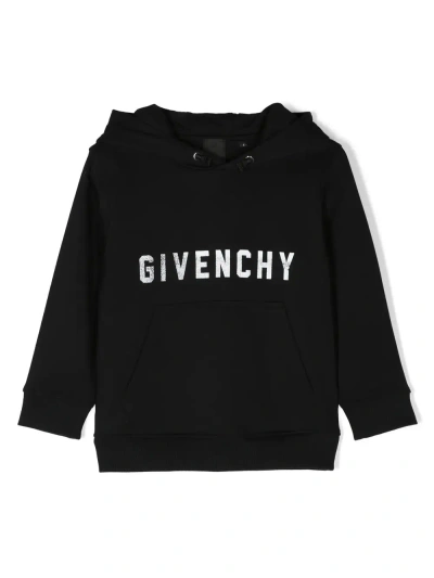 Givenchy Kids'  4g Hoodie In Black In B Nero