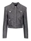 Givenchy 4-pocket Linen-blend Jacket