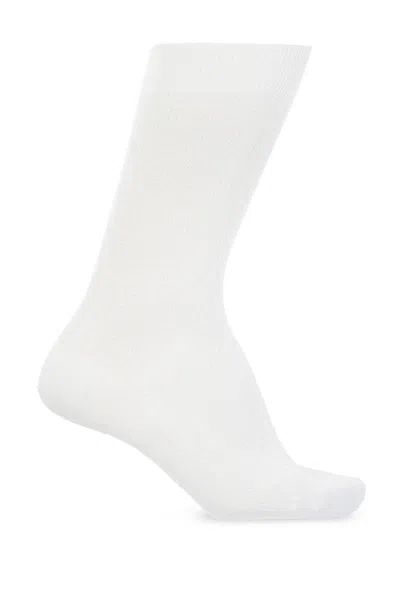 Givenchy 4g Jacquard Ankle Socks In White