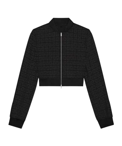Givenchy Bomber In 4g Jacquard In Black