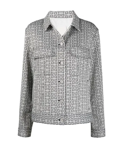 GIVENCHY GIVENCHY 4G JACQUARD DENIM JACKET
