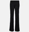 Givenchy Wool Wide-leg Tailored Pants In Black