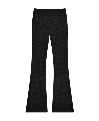 GIVENCHY GIVENCHY 4G JACQUARD FLARED PANTS