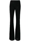 Givenchy Turtleneck Long-sleeve Blouse In Black
