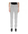 Givenchy 4g Jacquard Jeans In Gray