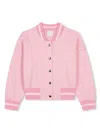 Givenchy 4g-jacquard Press-stud Cardigan In Pink