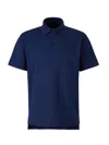 Givenchy 4g-jacquard Short-sleeved Polo Shirt In Blue