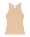 Givenchy 4g-jacquard Sleeveless Top In Brown