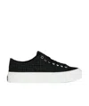 Givenchy 4g Jacquard Sneakers In Black