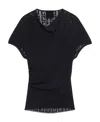 Givenchy 4g Jacquard T-shirt In Black